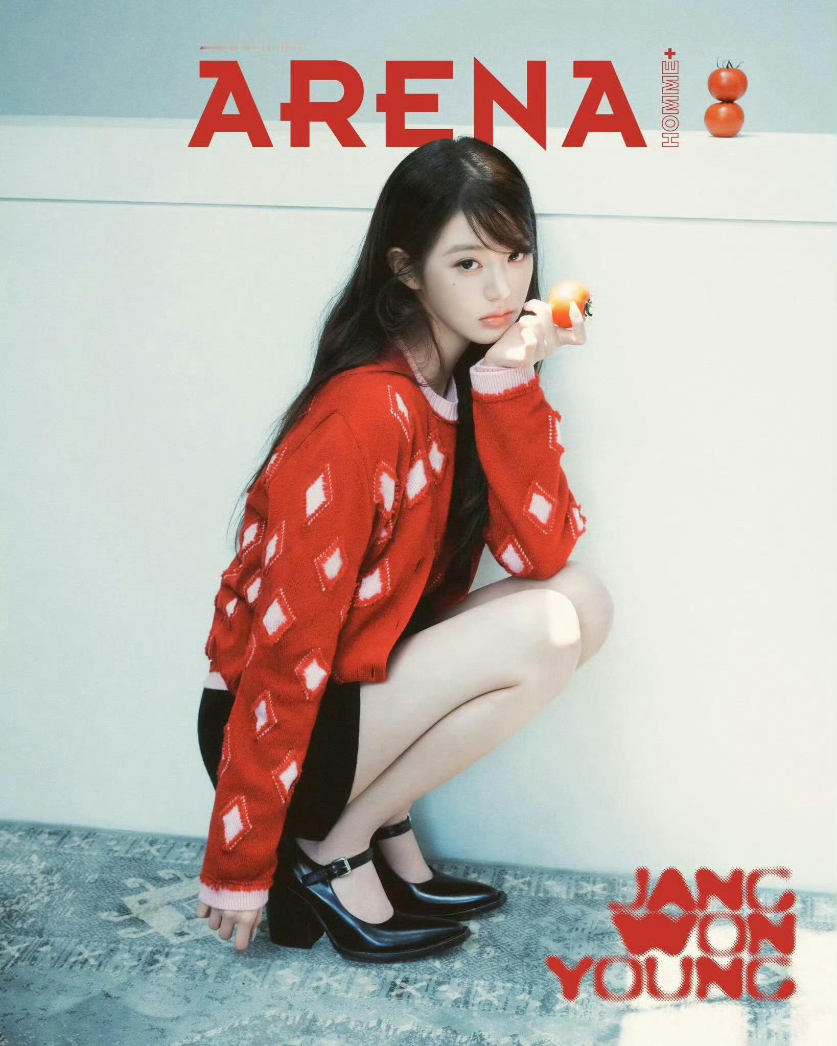 张元英生日刊三封面 张元英《Arena Homme  Korea》生日月8月刊封