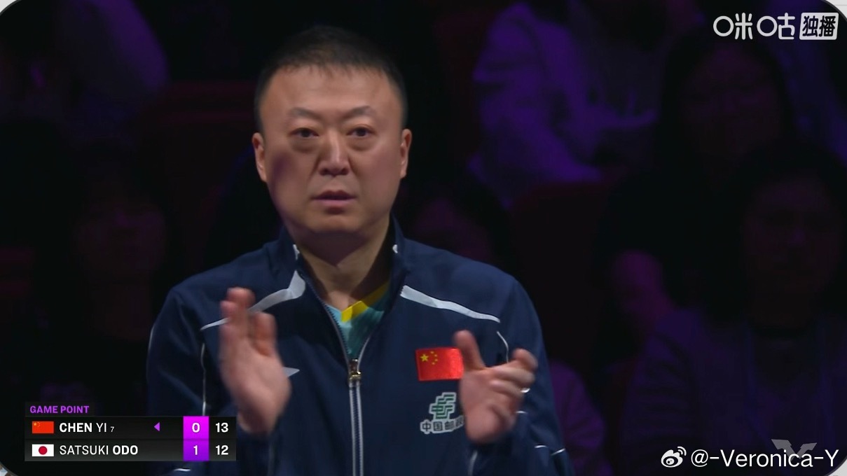 陈熠1-1大藤沙月老琳现在脸还挺白的一会可能变红