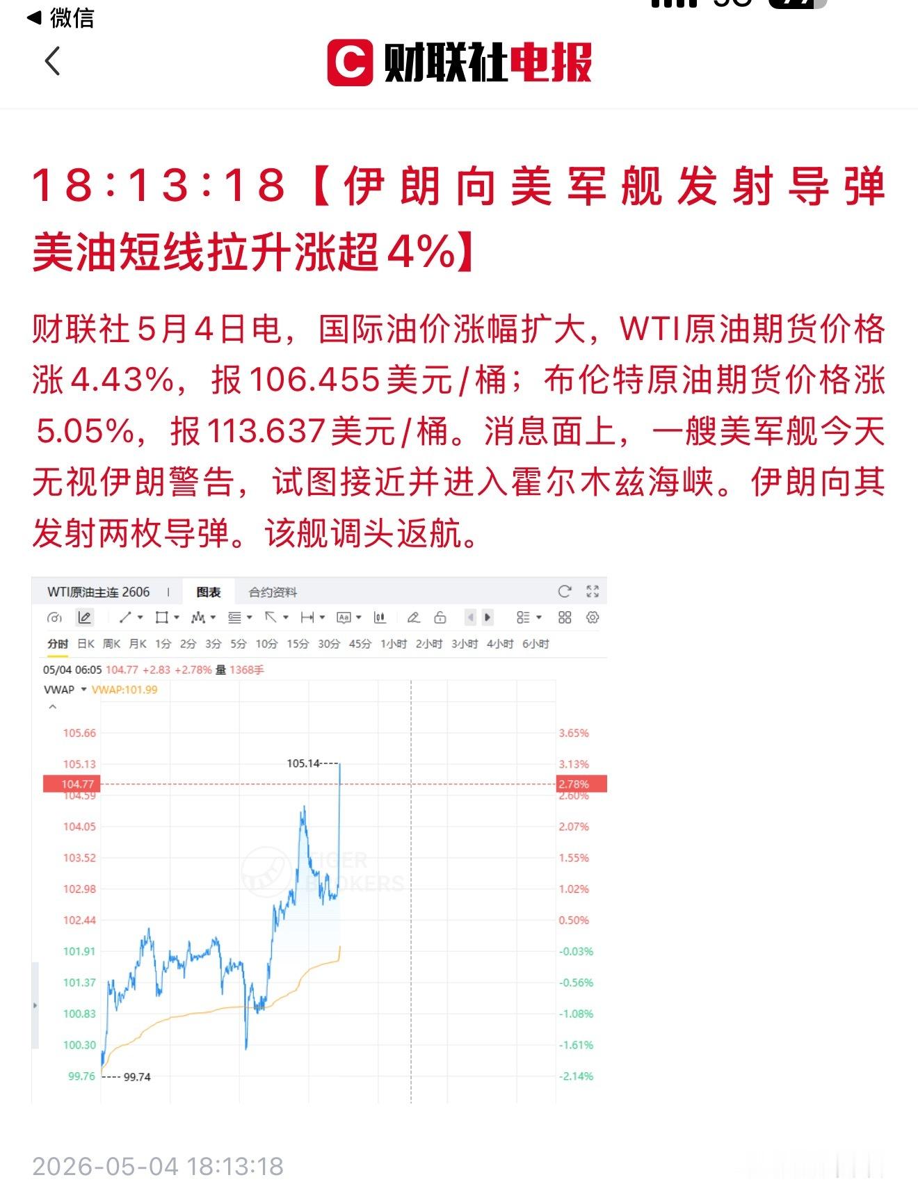 兄弟们，熟悉的感觉来啦，毕竟大A马上开盘了伊朗向美军舰发射导弹