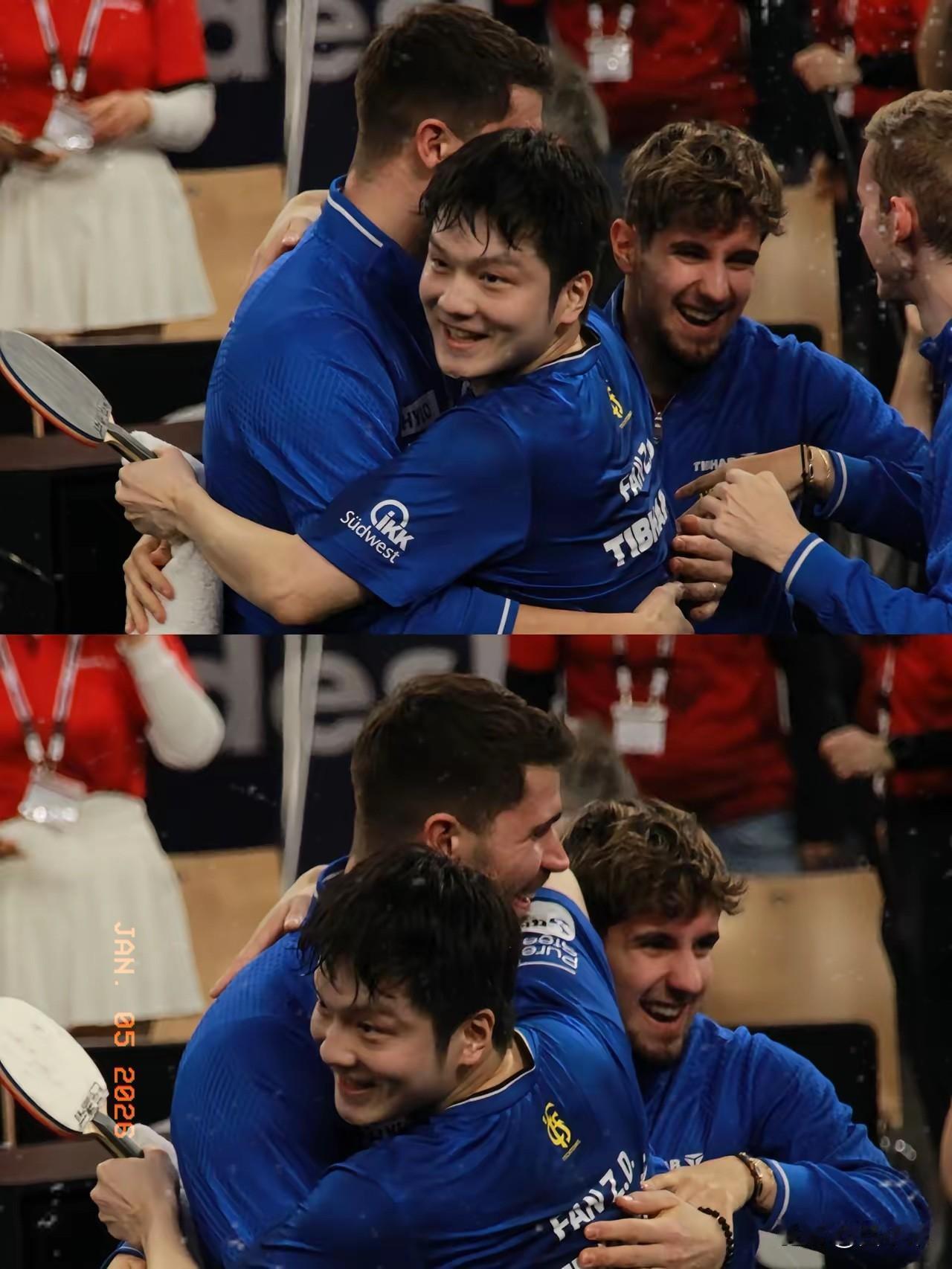 樊振东德甲夺冠MVP】
又双叒叕拿冠军又双叒叕被评MVP的樊振东，
这次的专注和