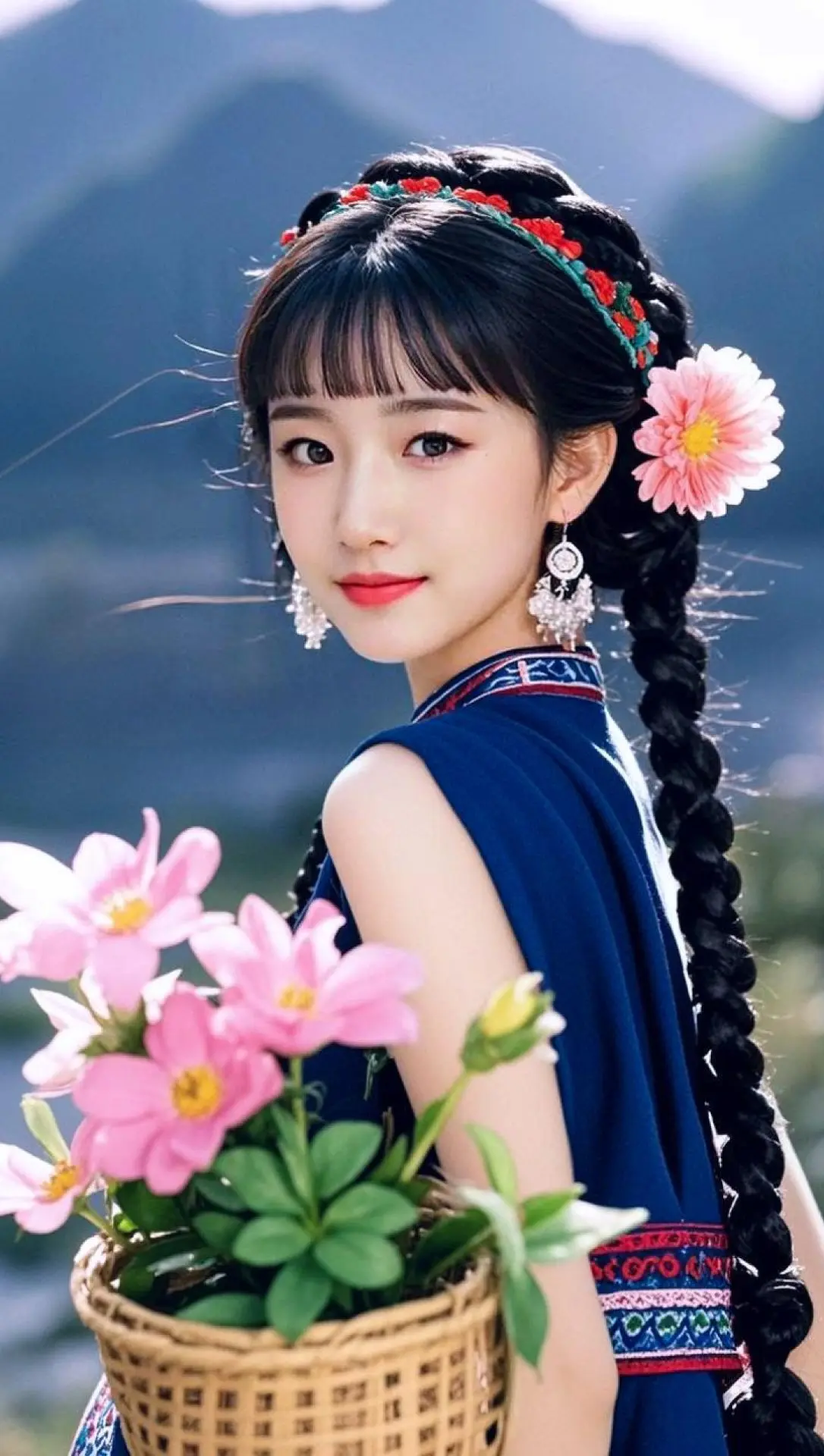 AI民族风写真 ai创作