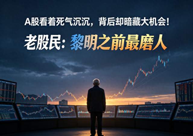 A股看着死气沉沉，背后却暗藏大机会！老股民：黎明之前最磨人