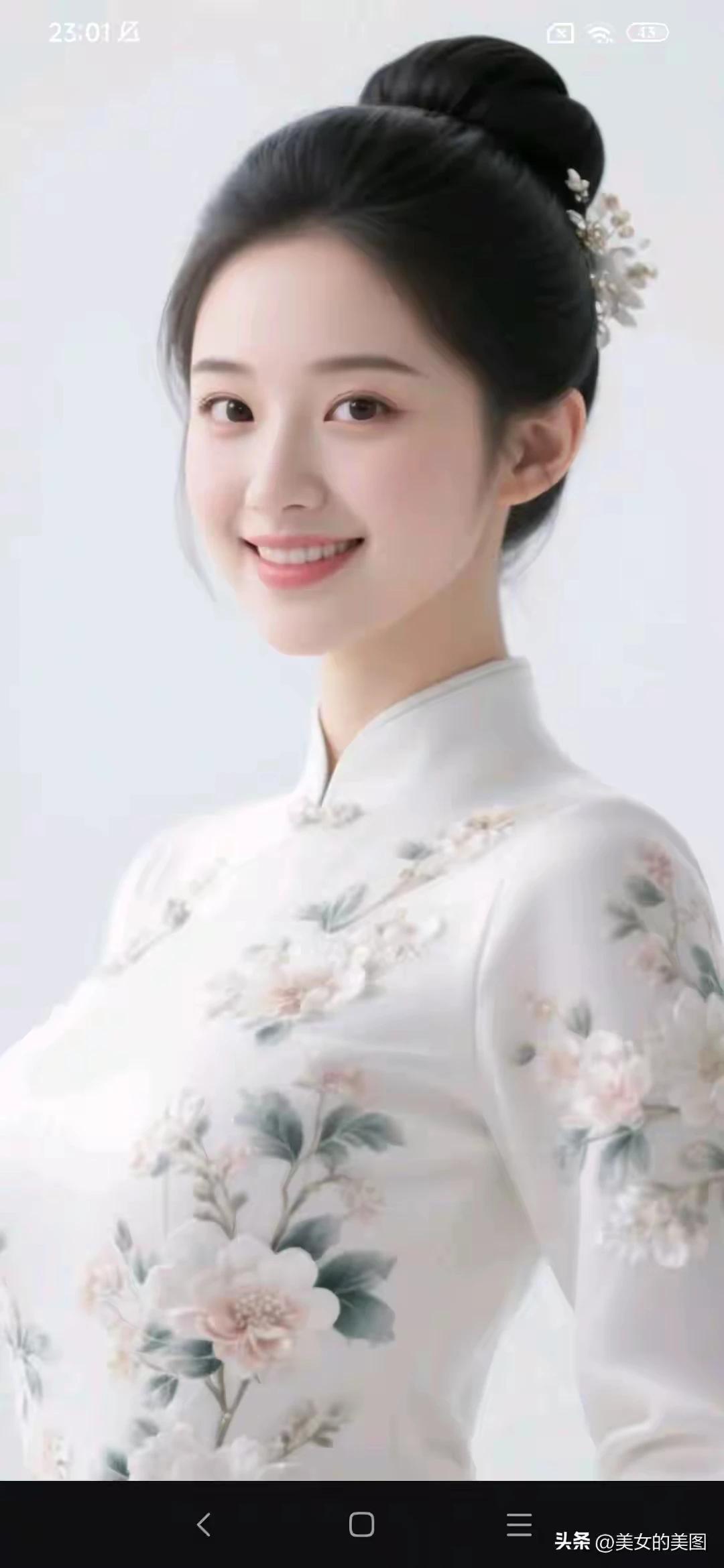 气质女人
天生丽质仪表端
清新脱俗俊容颜
肤白貌美如玉树
眉清目秀若天仙