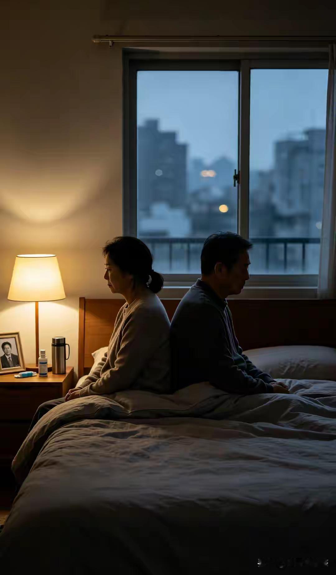 年少夫妻，吵架会冷战、会和解、会磨合；中年夫妻，只剩隐忍和将就。我们不敢闹、不敢