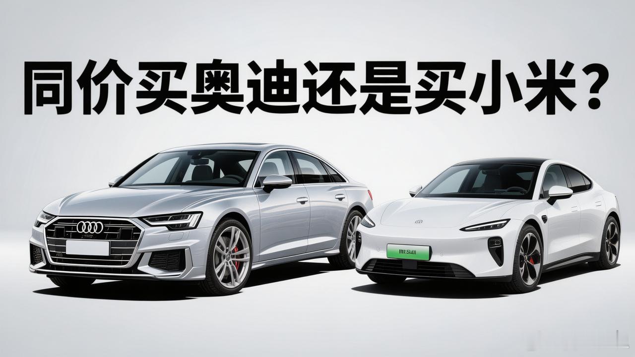 同价买奥迪还是买小米 随着奥迪E7X开启预售，其与小米YU7在30万级纯电SUV