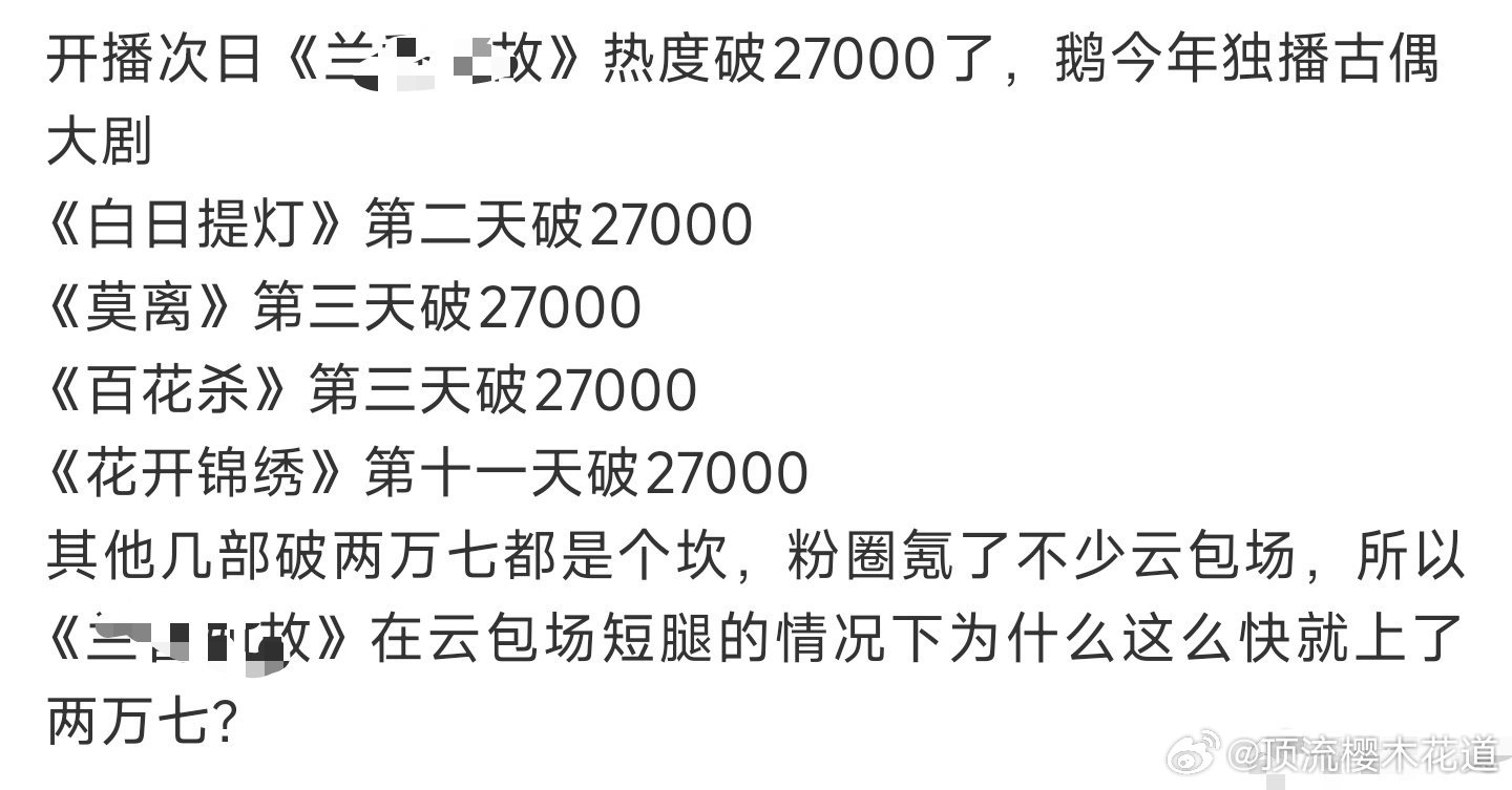 真是风水轮流转，也是轮到其他人被她轮番踩了。 ​​​
