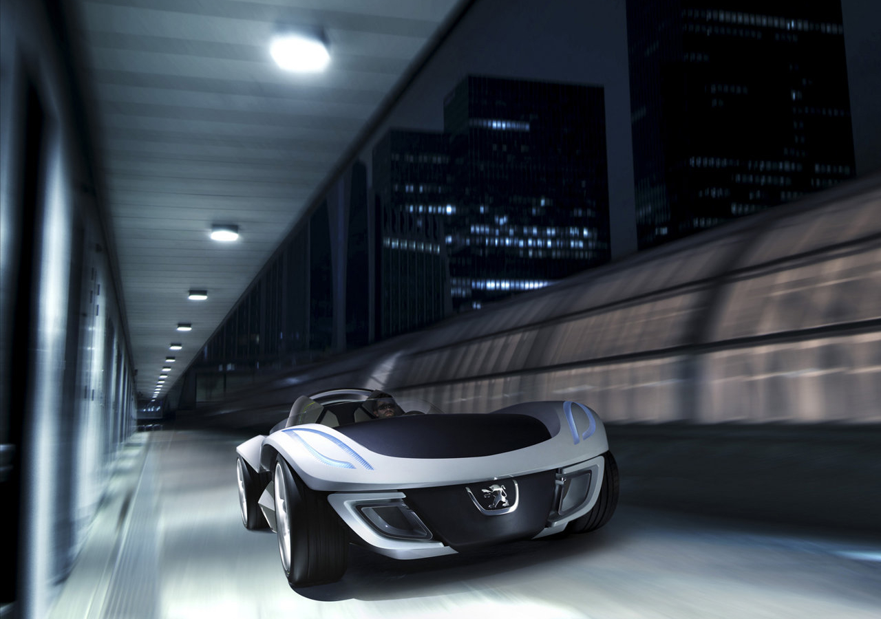 标致  2007 标致 Flux Concept，Flux是2007标致国际设计