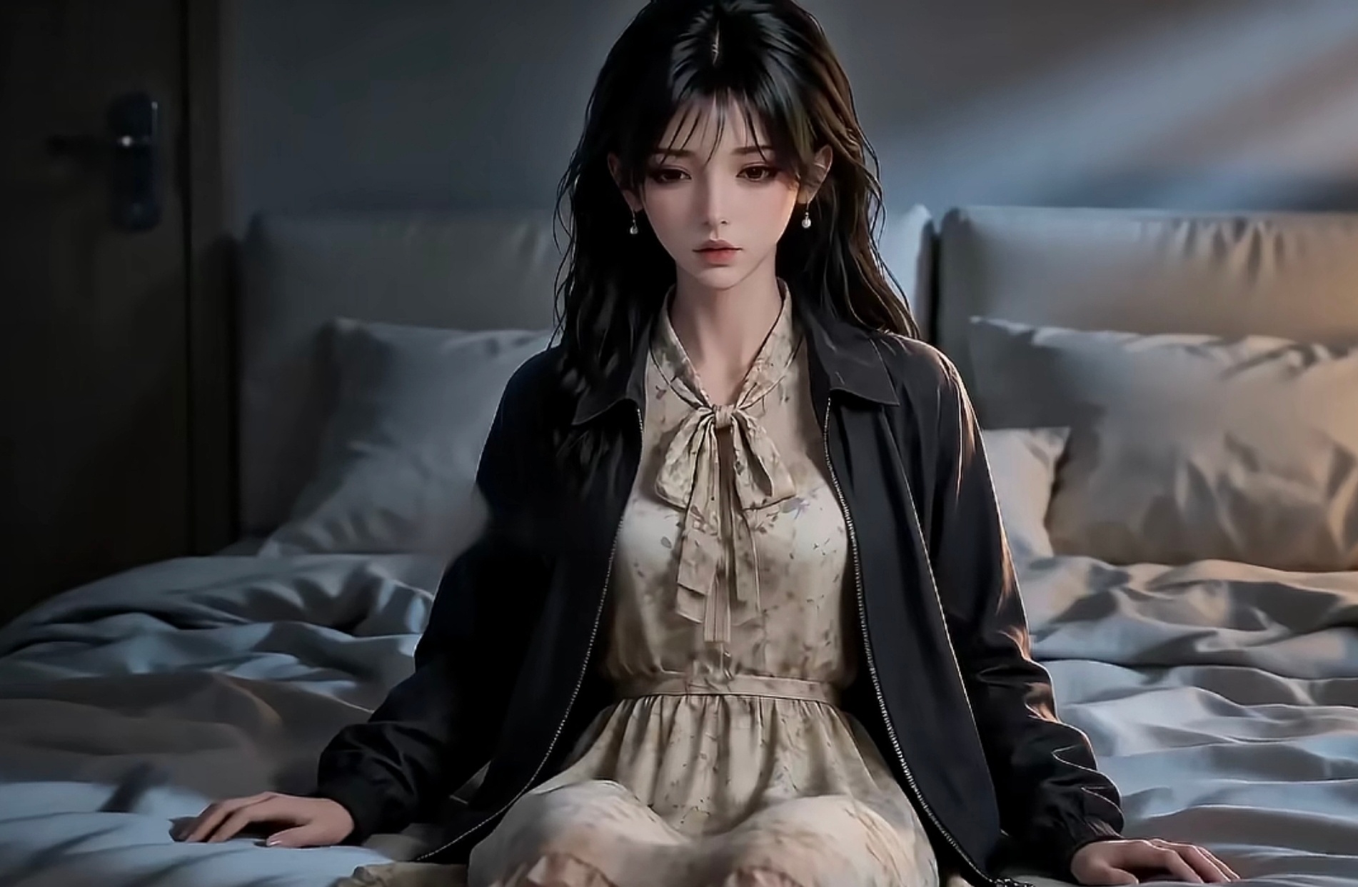 谁来管管AI漫剧女主的穿搭AI短剧里边的人物形象都是3d建模出来的，这个要看主设