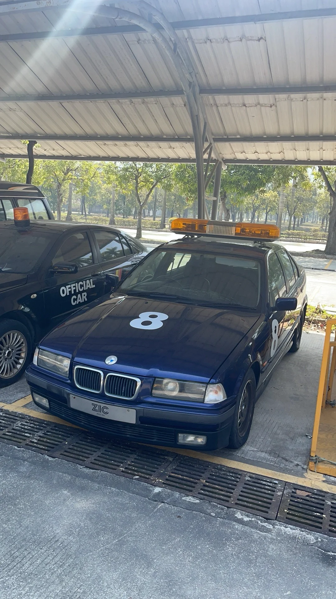 珠海赛车场里的保障车