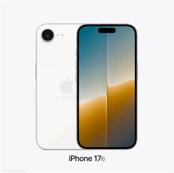 网上已经曝光iPhone17e了，主要是设计革新了，6.1 英寸 OLED 灵动