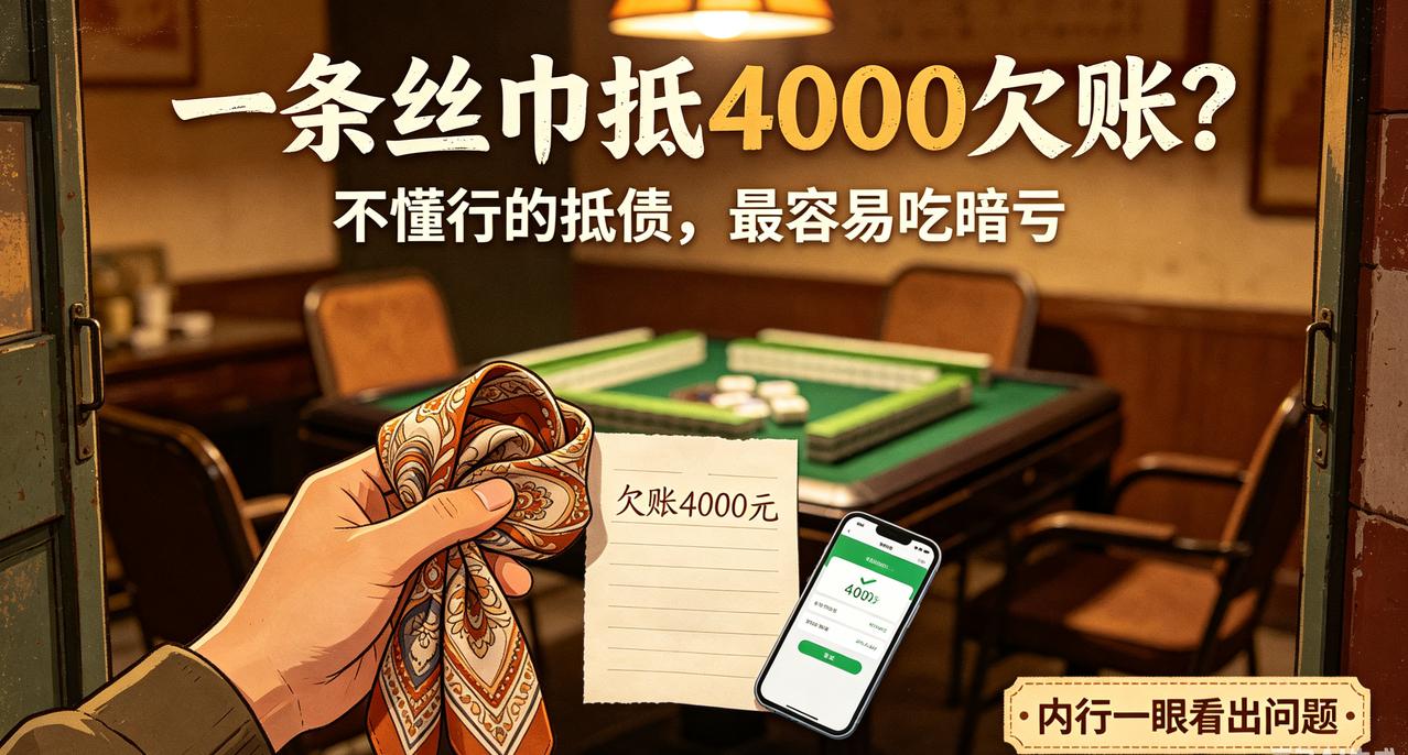 这年头欠钱的才是大爷！亲身遇见过最离谱的抵债方式，看完替开店的表妹捏了一把冷汗。