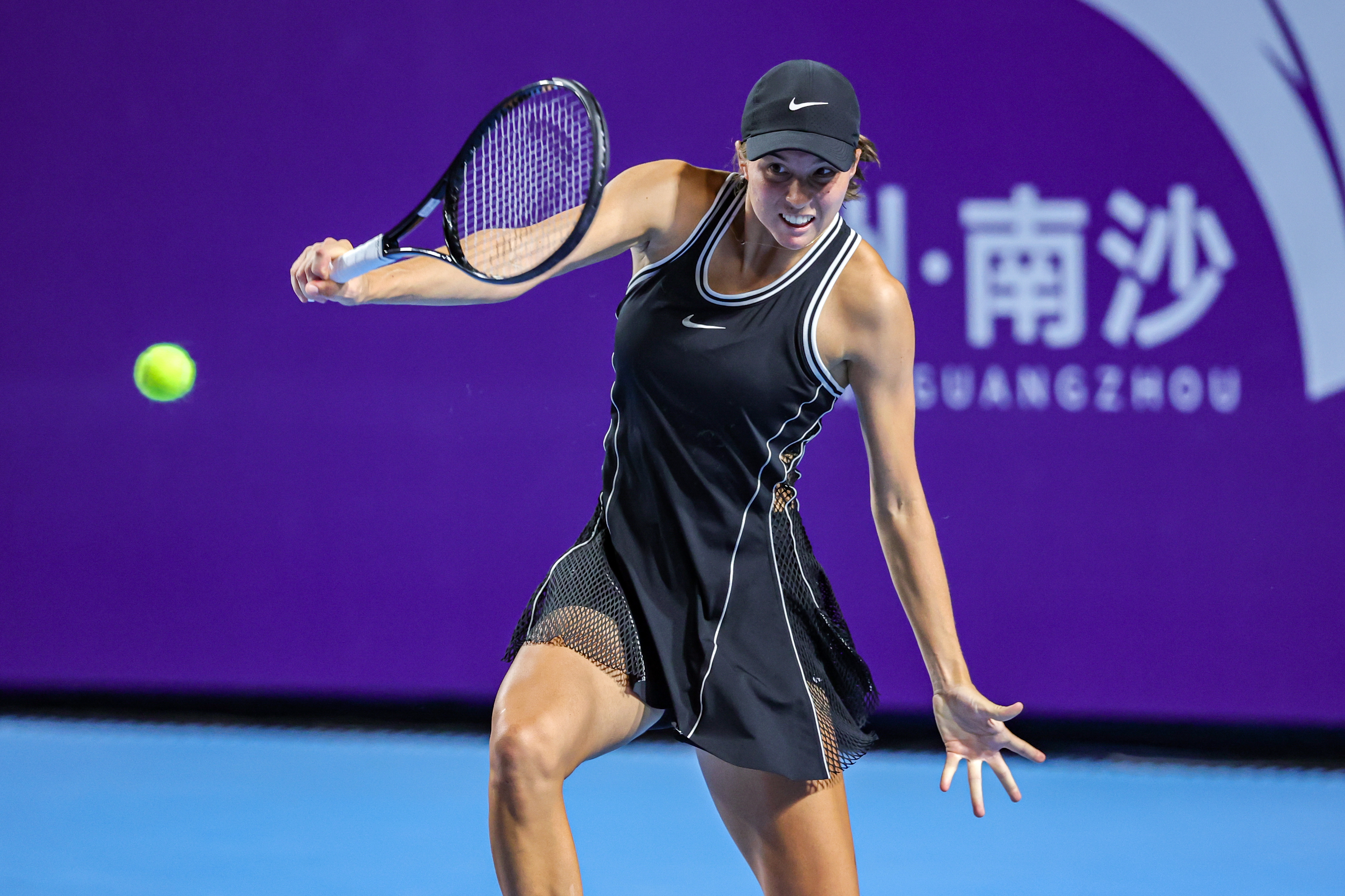 即时战况：广网2026女单1/4决赛，4号种子塔格尔在开局0-2落后的情况下后来