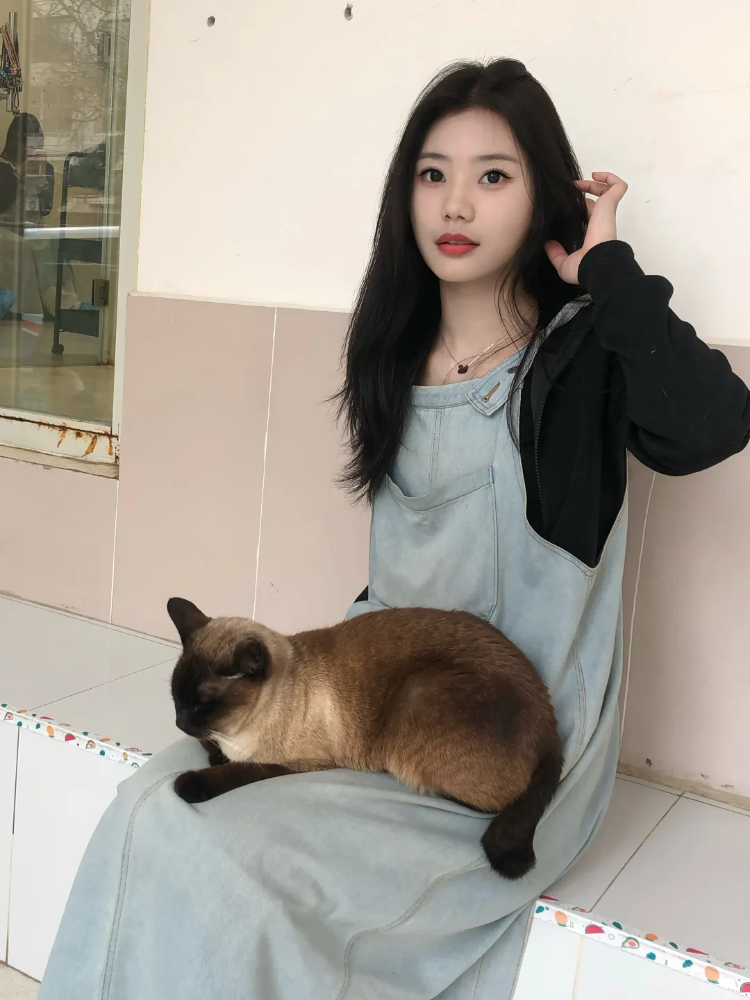 和小猫在一起～
