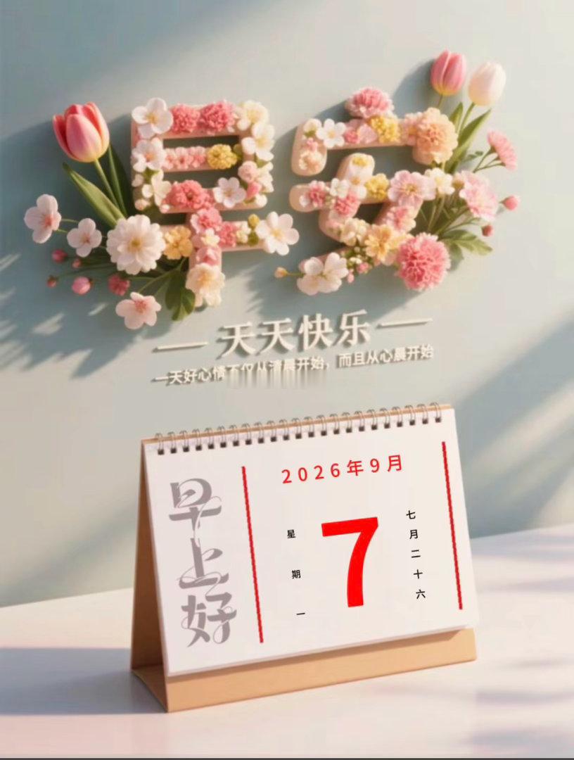 今天周一，大家早上好！全体集合了～～～起床的赶紧动起来，免费点赞+评论666安排