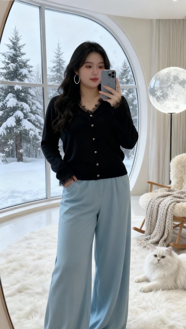 秋冬穿搭 大码女装 普通人秋冬的一周穿搭洋气减龄秋冬穿搭实用主义