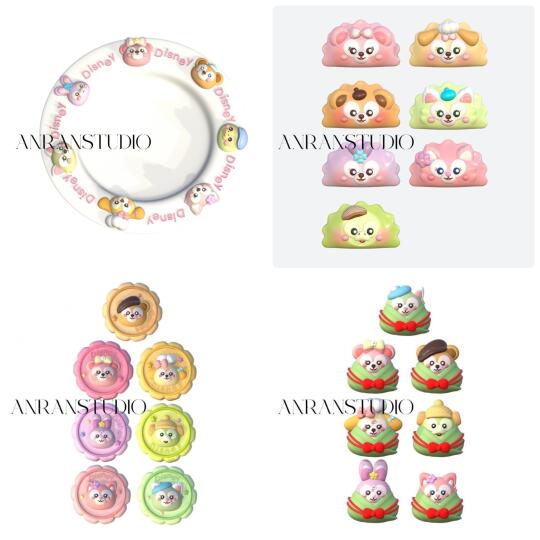 迪斯尼全系列 盘子 饺子 粽子 月饼【模具】