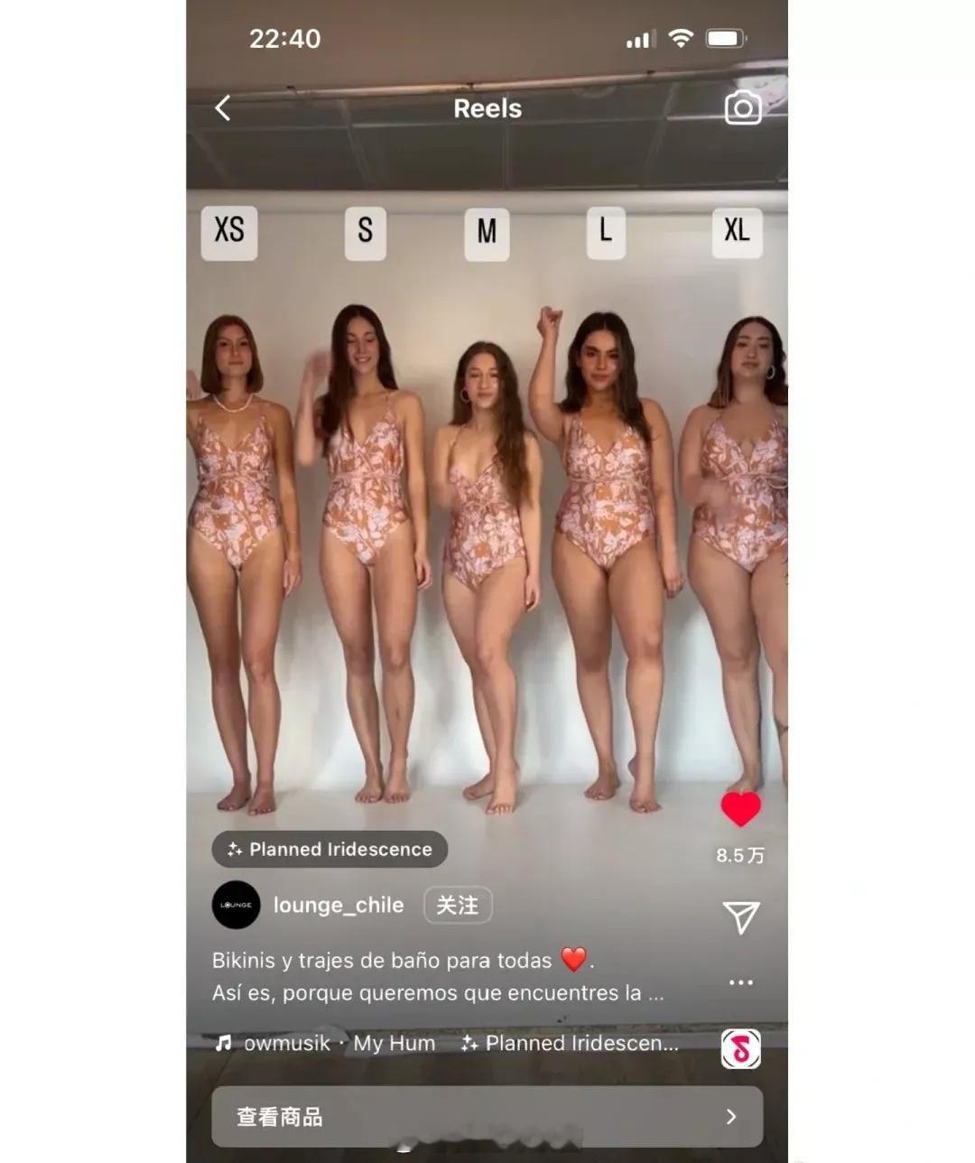 看这张欧美身材的尺码图，发现人家的S码身材如果在国内估计得穿L码，特别是网红店尺