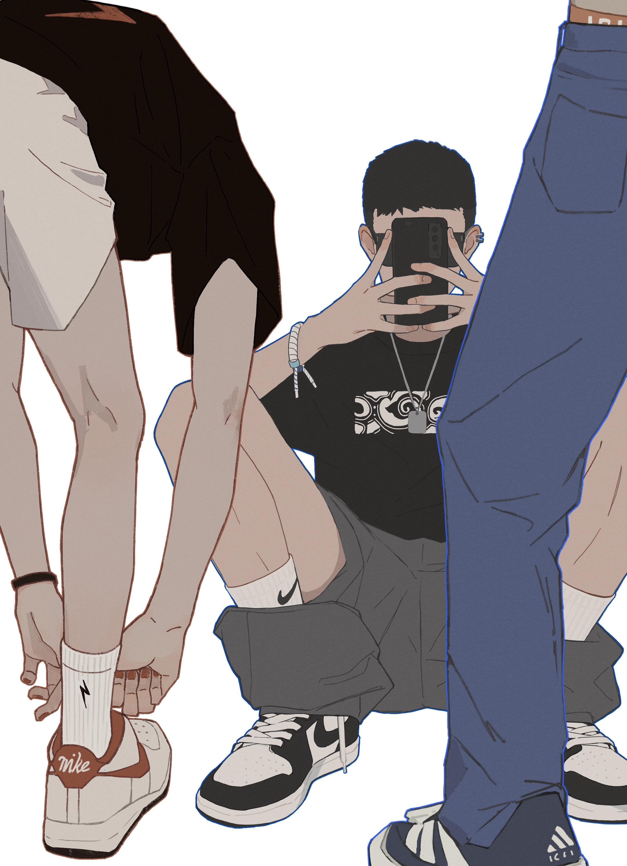 画一个男孩子👦。