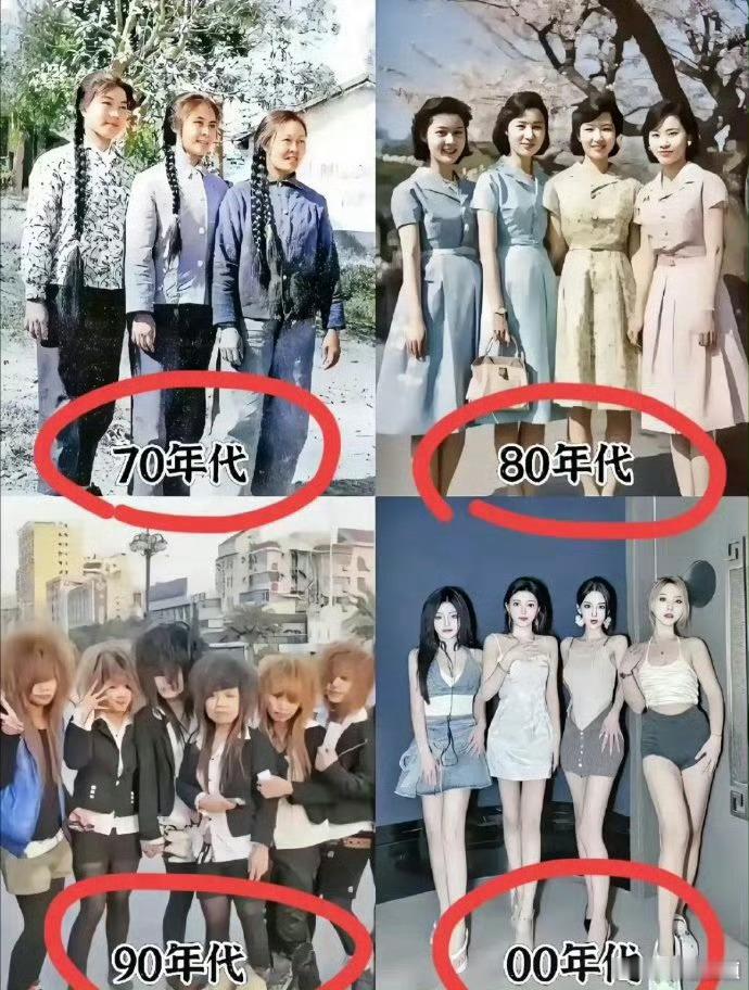 你喜欢哪个年代的穿着风格？ ​​​