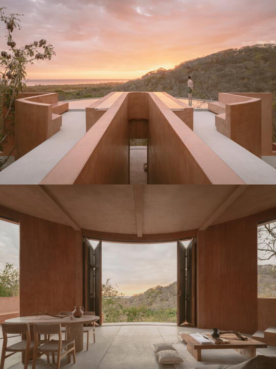 住进太平洋夕阳里🌇让建筑与自然共呼吸