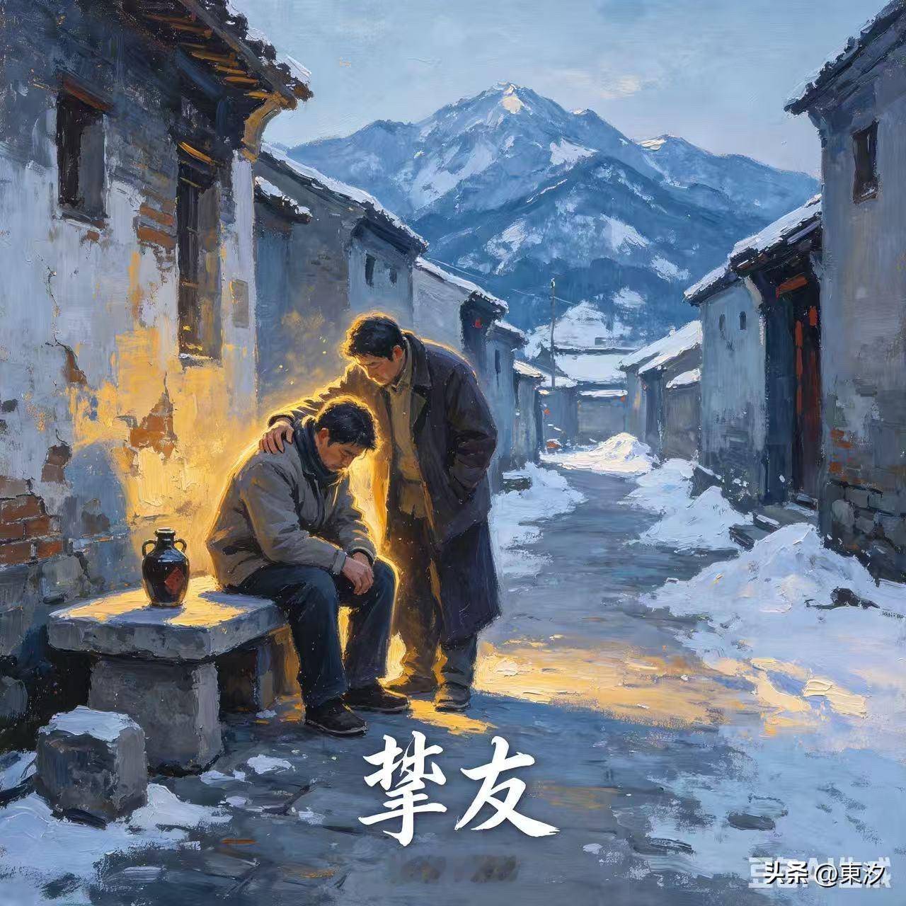 《挚友》
              原创 | 東汐
 人海相逢缘命注定， 沧桑
