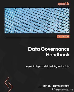 这本《Data Governance Handbook：A practical 