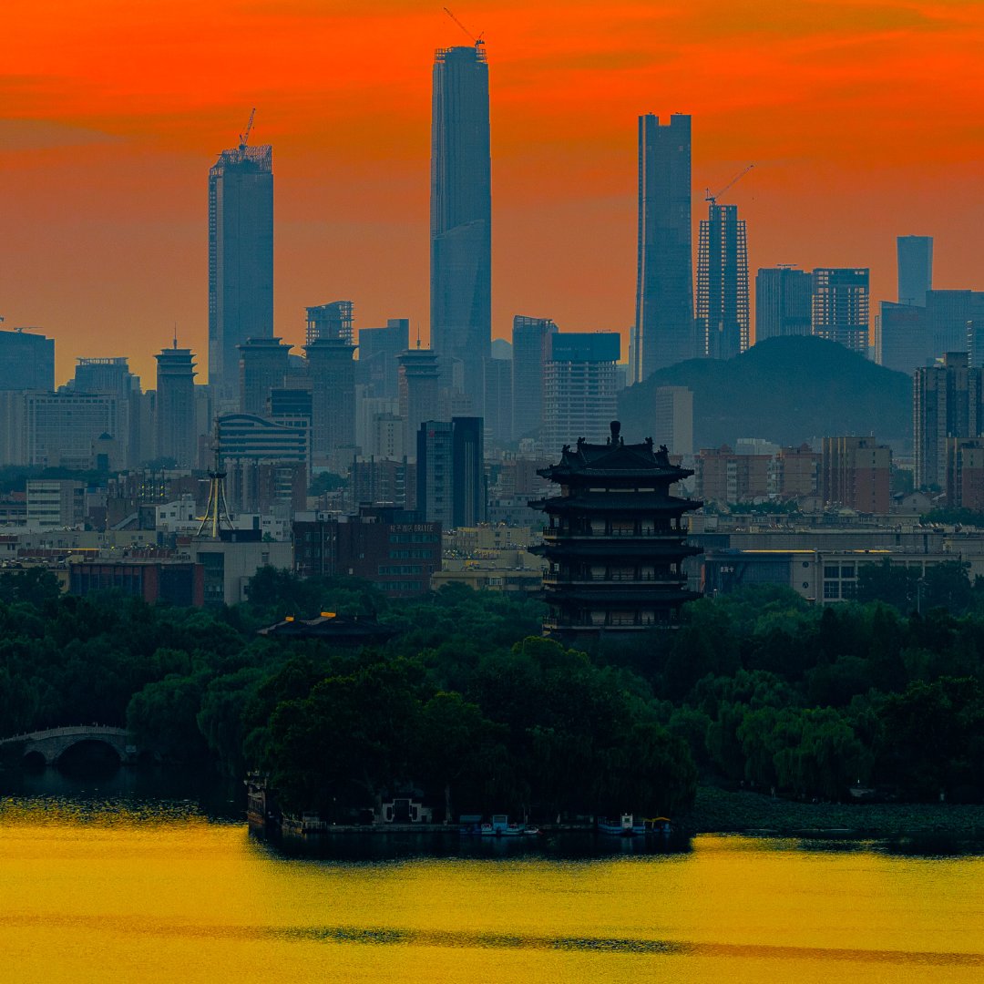 大明湖大明湖风景拥车子旅图[超话]  ​​​