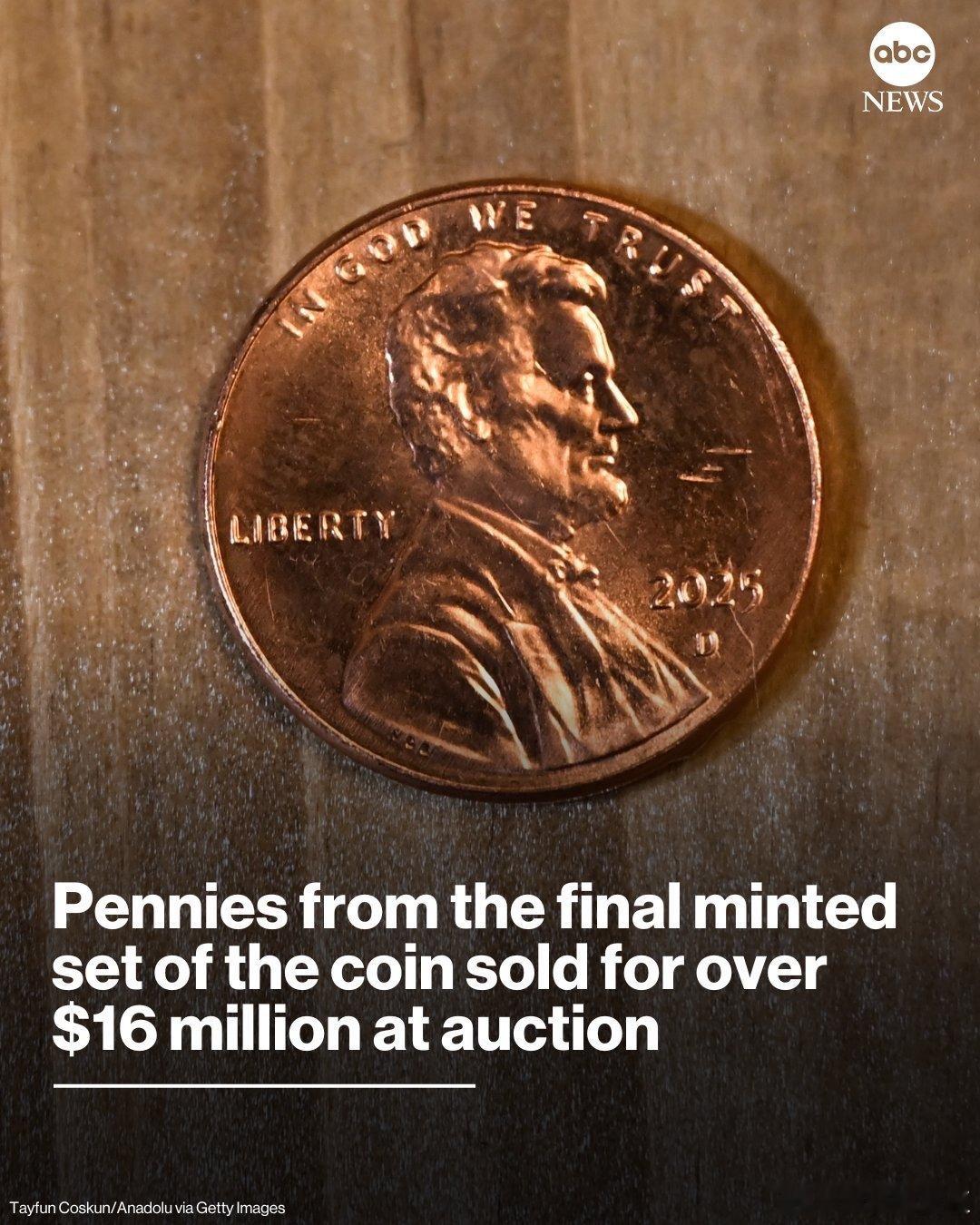 总统行政令：停止发行一分硬币，成本太高11月12日，美国铸币局出厂最后一批一分硬