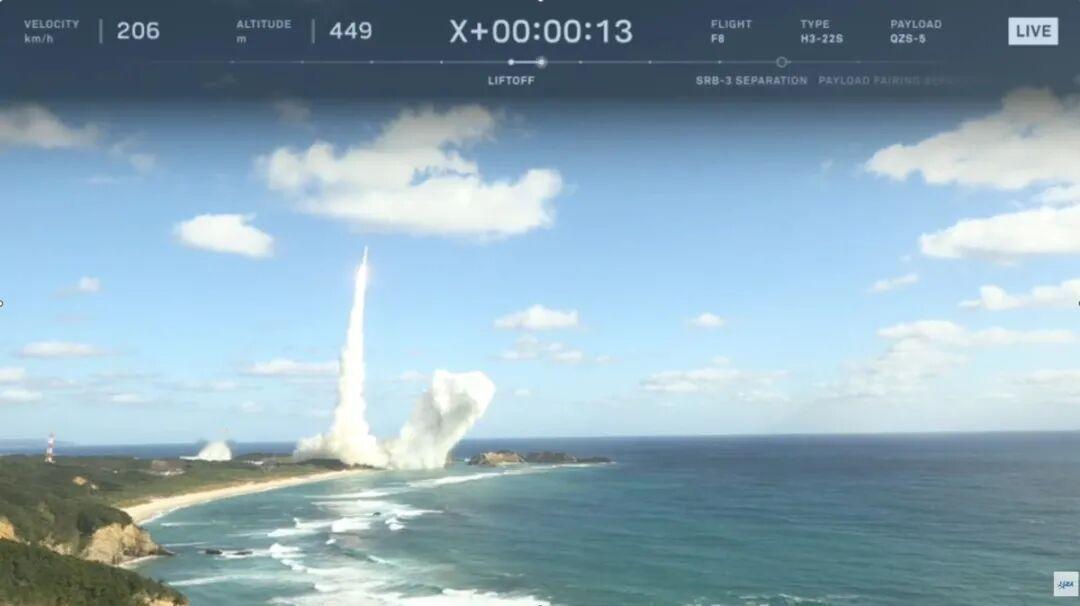 发射失败！【日本航天 H3火箭发射失利，二级发动机提前关机，卫星未进入预定轨道】