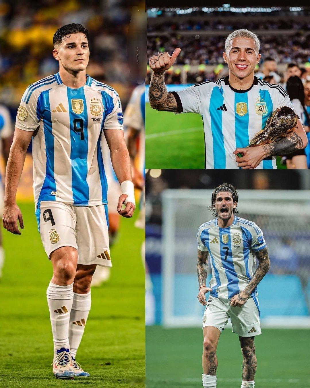 🚨有趣的事实：胡利安·阿尔瓦雷斯是唯一一位身上没有纹身的阿根廷球员。真还没留意