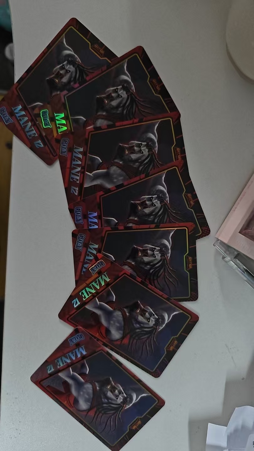 今日神图七张马鬃王 你才是真GOAT不知道各位都在卡包里抽中典藏卡没 期待分享奇