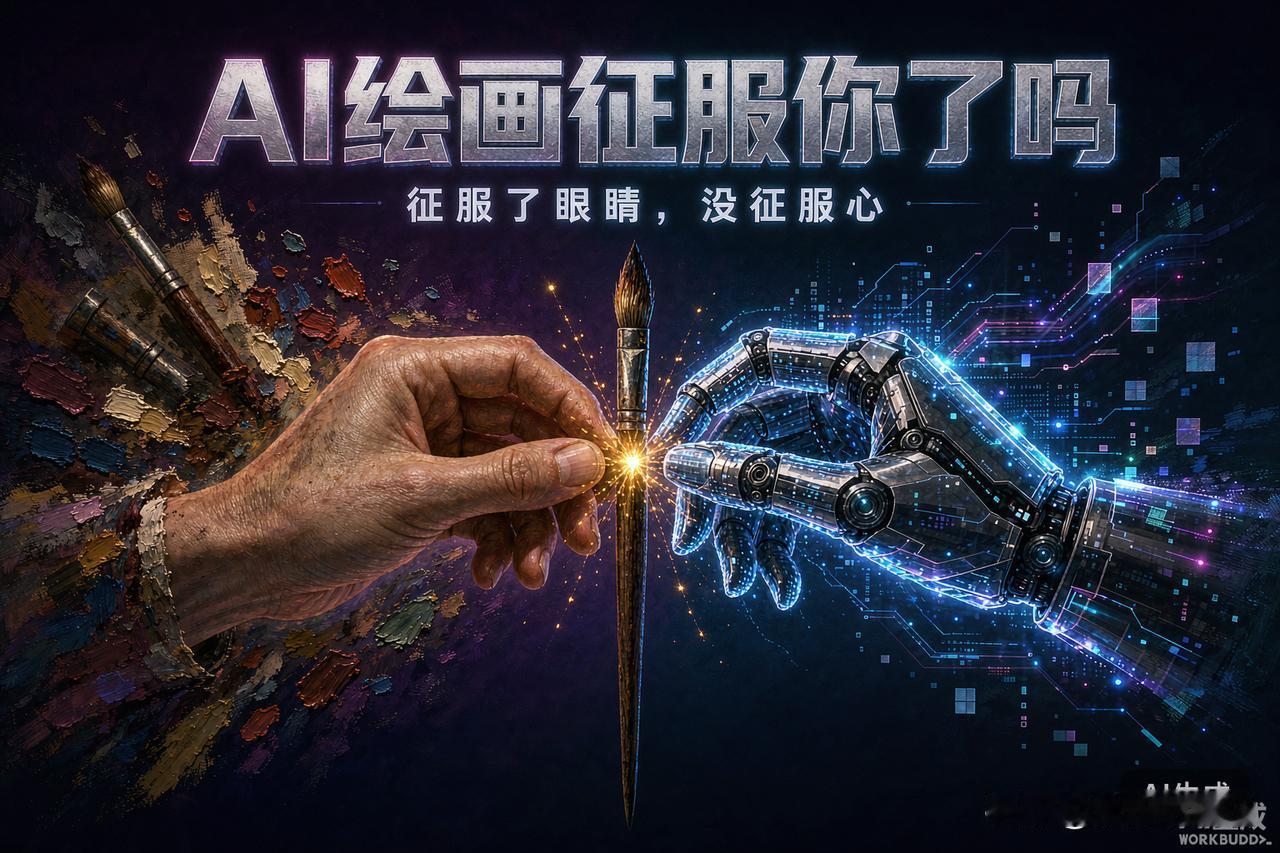 AI绘画征服你了吗？征服了眼睛，没征服心
先承认：论画，它赢了。想要什么风格有什