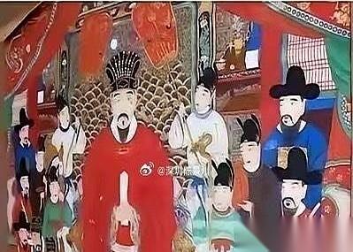 美国人把一幅画甩在日本脸上，日本官员脸都绿了，还得站直了鞠躬说谢谢。
这画面太有