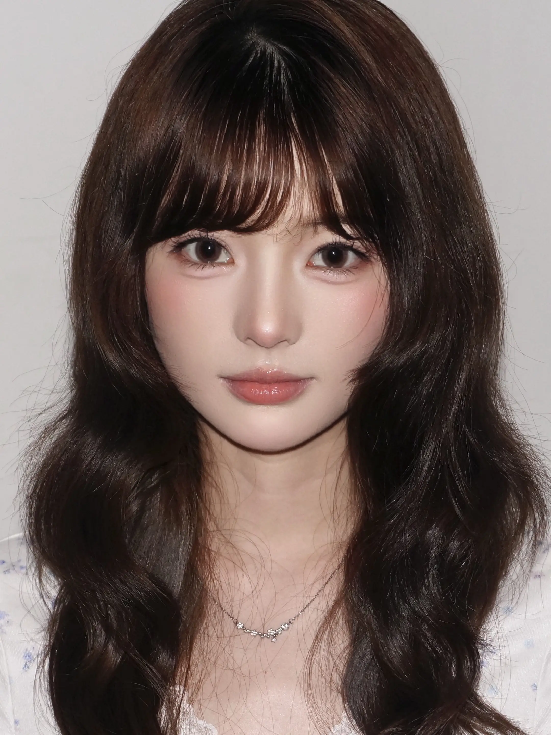 淡淡的妆