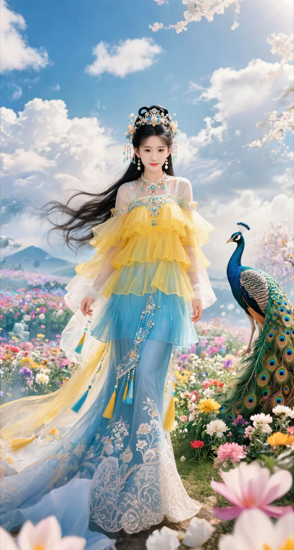 AI扩图 AI奇幻古风写真 ai创作