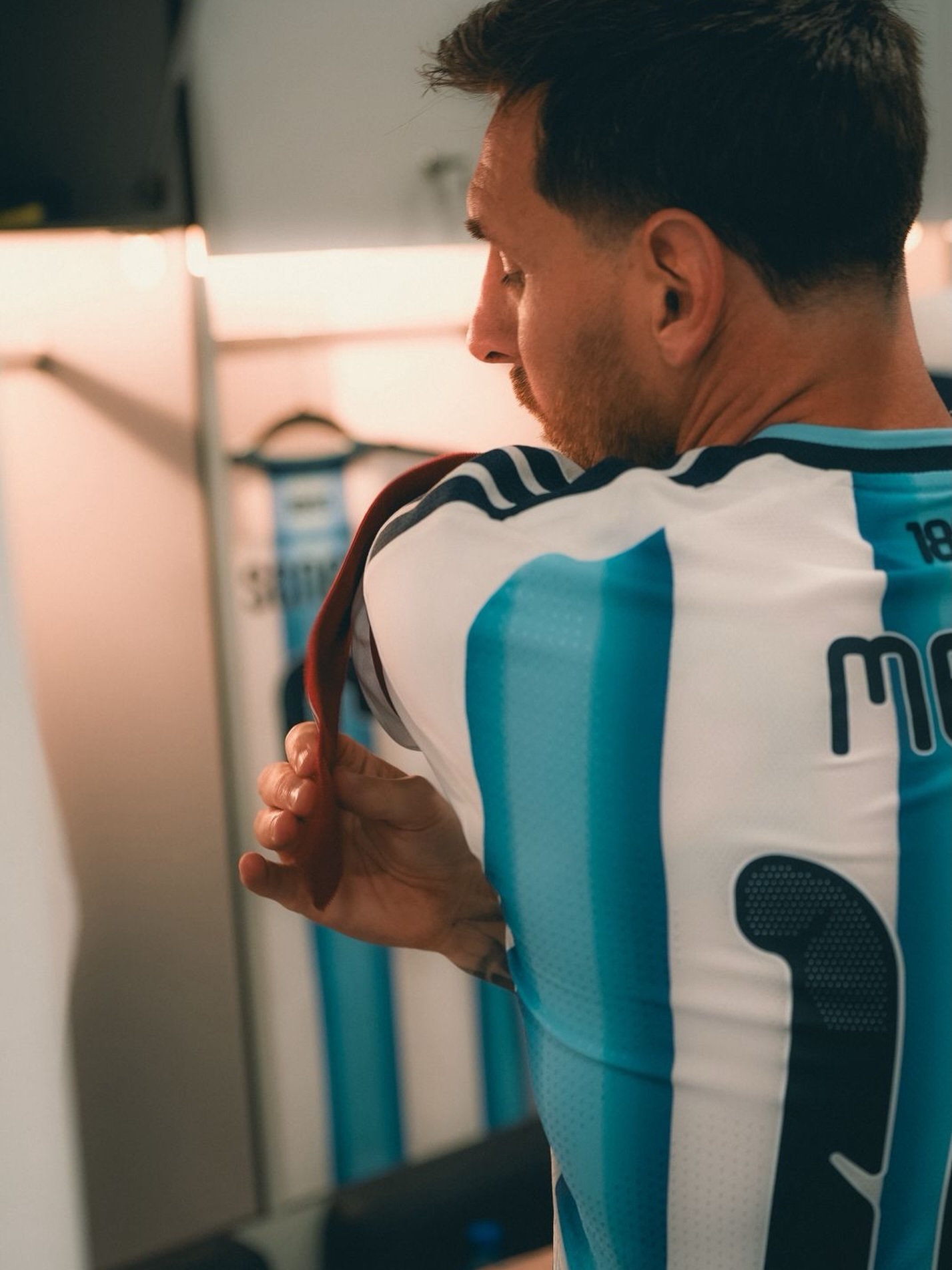 准备即将到来的事情距离欧美杯决赛还有50天梅西