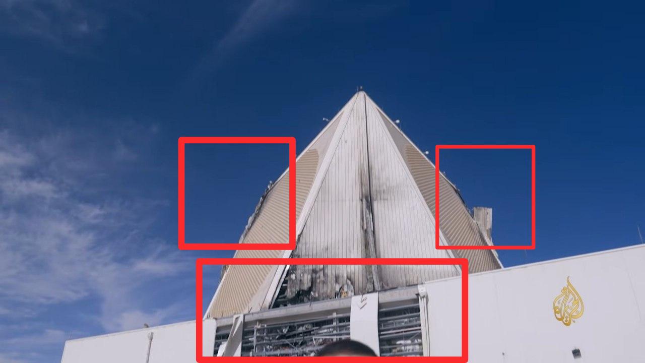 当地时间2026年4月10日，卡塔尔半岛电视台首次发布的照片和画面，曝光了伊朗革