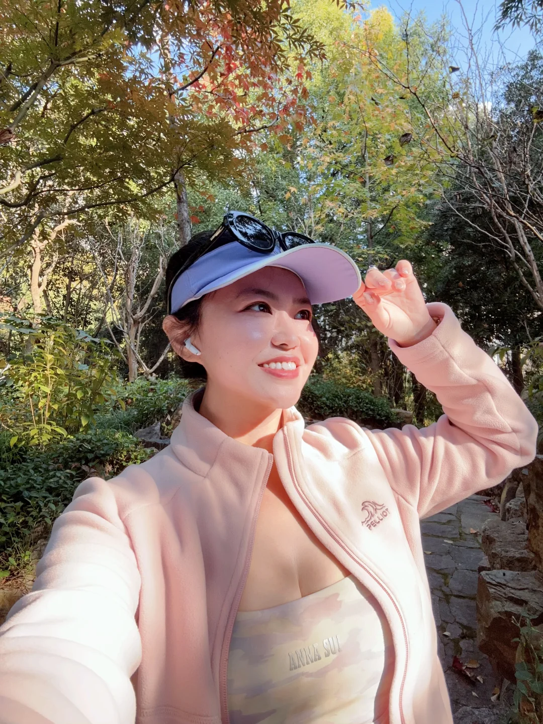 跑完天更蓝了，花更艳了，我更快乐了🎉🎊