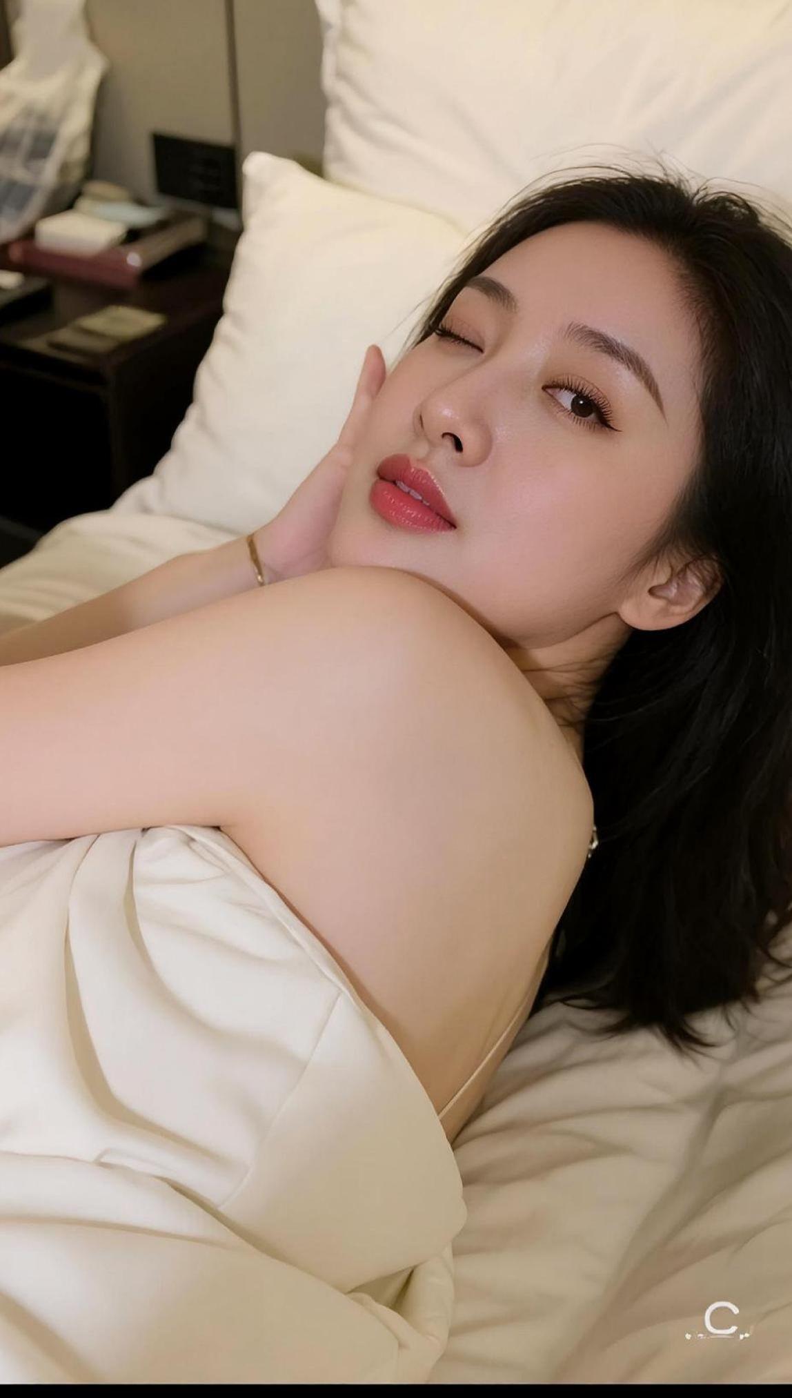 AI卧室生活照 抖音ai创作 少女写真 时尚拍摄 唯美人像摄影