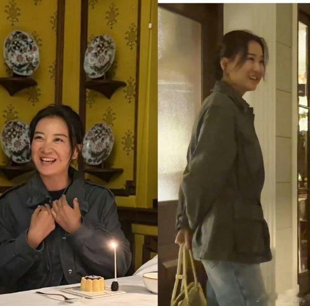 餐厅偶遇贾玲过生日人瘦了确实会有点距离感 不过很美就是啦 ​​​