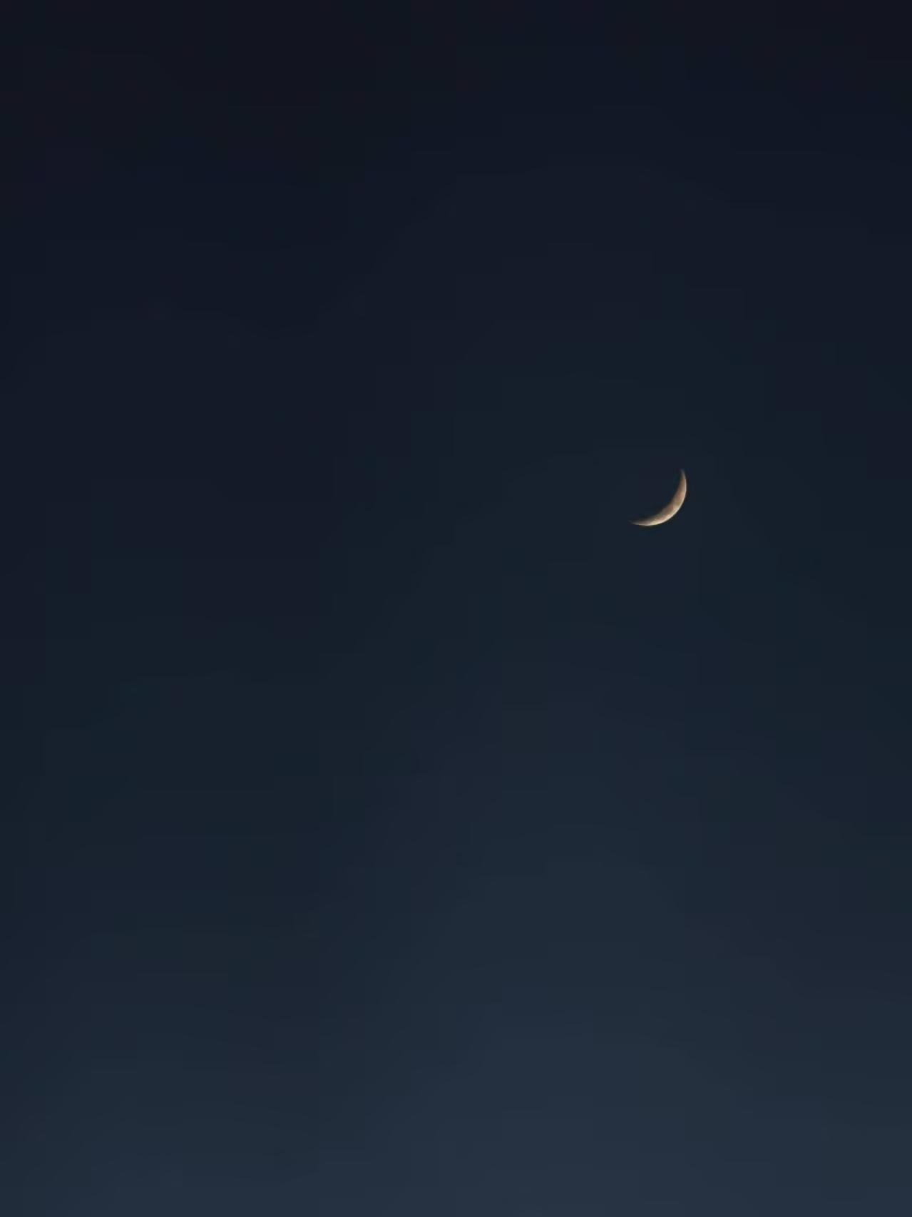 微头条
在夜幕降临之时，弯刀似的月牙挂在天空，它像是夜晚的守护着，洒下温柔的光辉