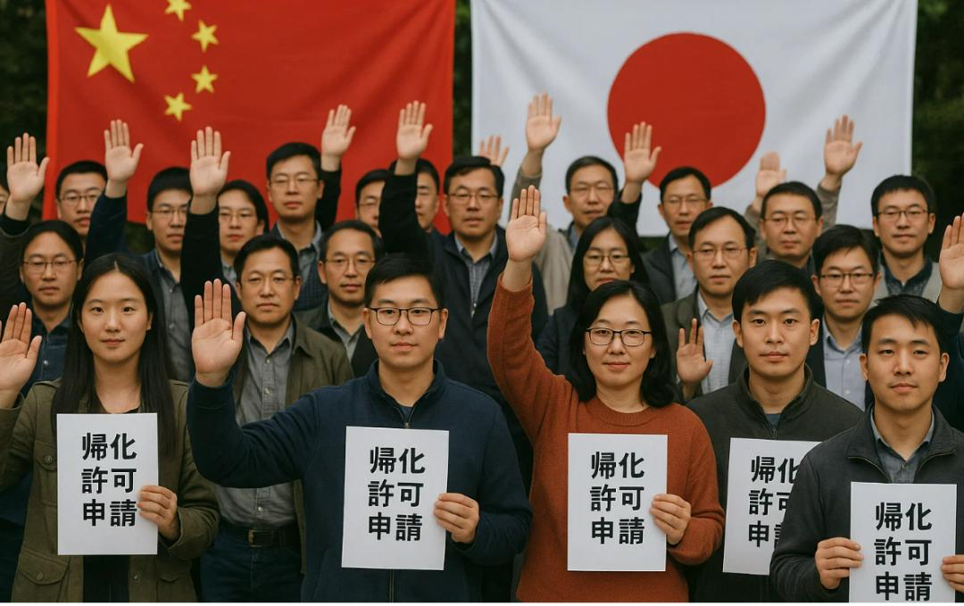 据日本法务省数据：2025年，有3533名中国人加入日本国籍。
去年，总共有92