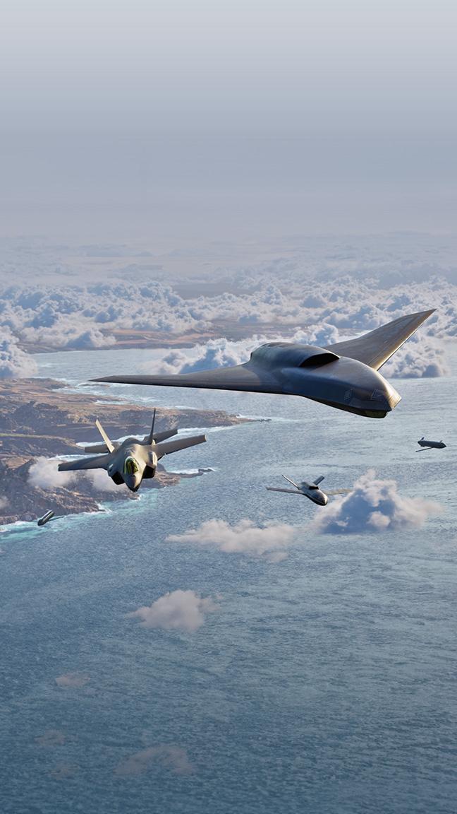 洛克希德·马丁公司刚刚解锁其最新型Vectis™ 先进空中无人作战系统图像。
