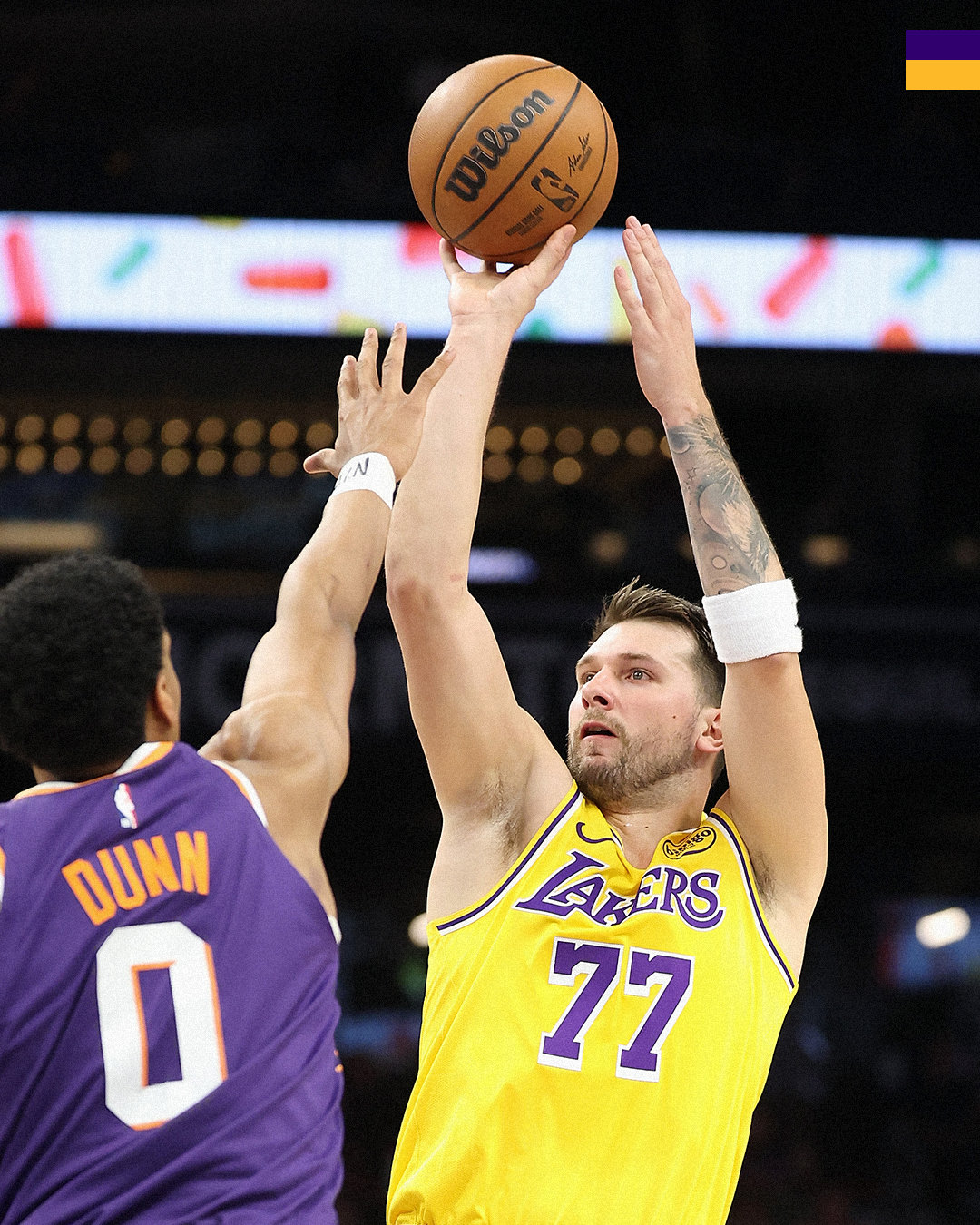 湖人vs太阳 | 第三节🔚湖人8️⃣0️⃣ - 8️⃣0️⃣太阳湖人国度