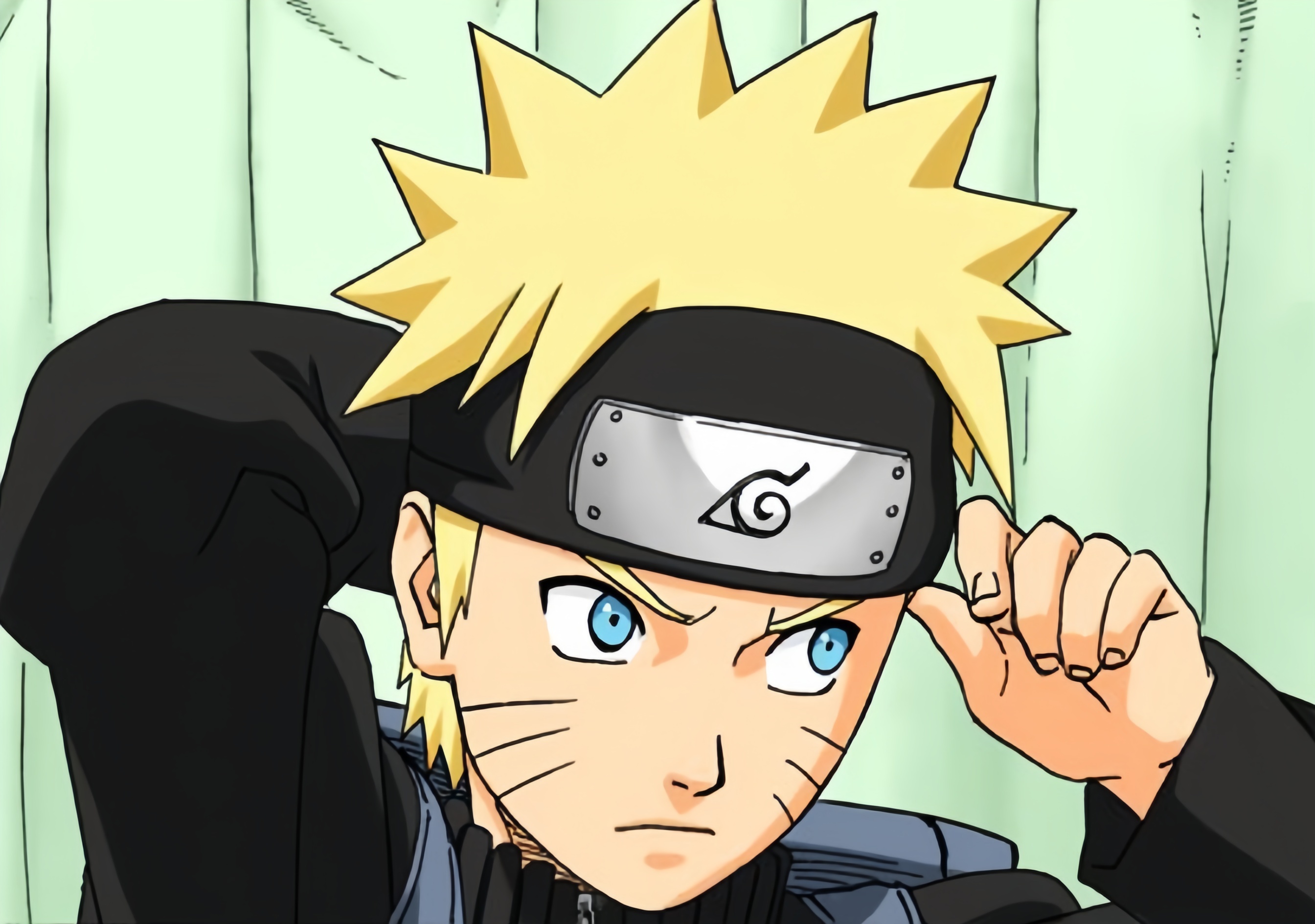 感觉好久没有分享原画系列了截了一些彩漫鸣人 修复了一下画质（为了不影响观赏感 去