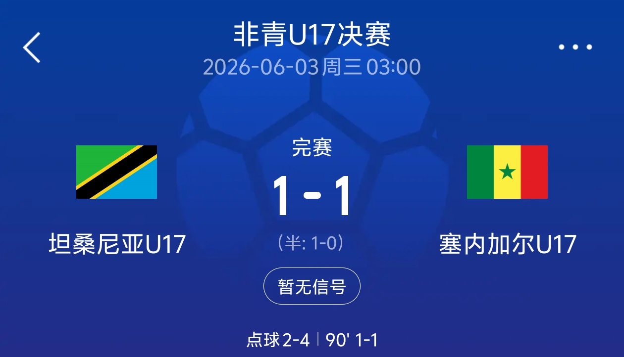 亚军对决！国足U17的友谊赛对手坦桑尼亚U17是非青赛亚军