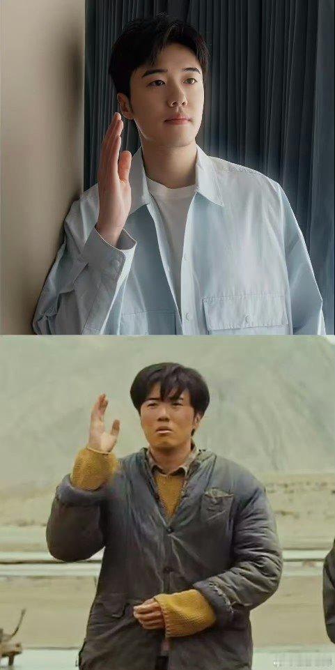 张哲华新剧面相又变了张哲华新剧面相大变样！从精致风切换到原生态高原感，这转变超有