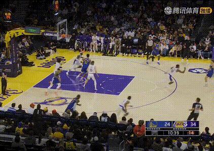 文森特……这谁可以接住[二哈]勇士vs湖人 ​​​