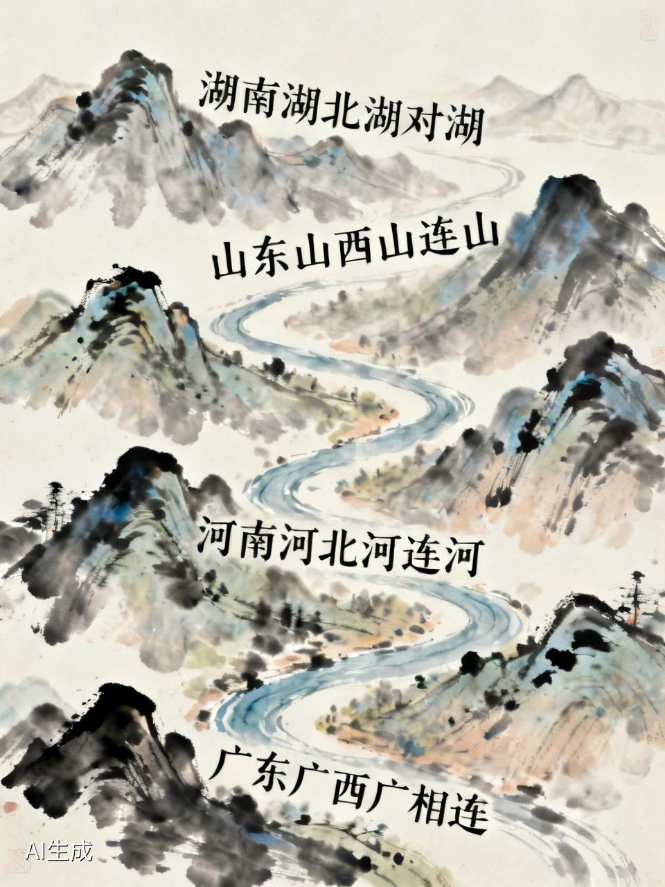 下联： “湖南湖北湖对湖”这上联简直绝了！巧妙地用了地域名，还让“湖”字首尾呼应
