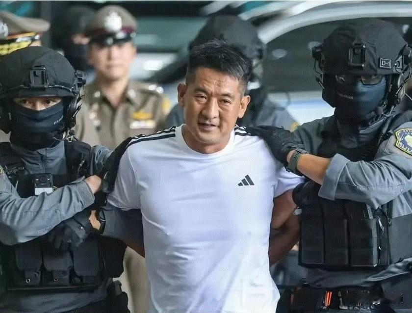 佘智江被泰国VS中国押解时的表情变化你发现了吗？